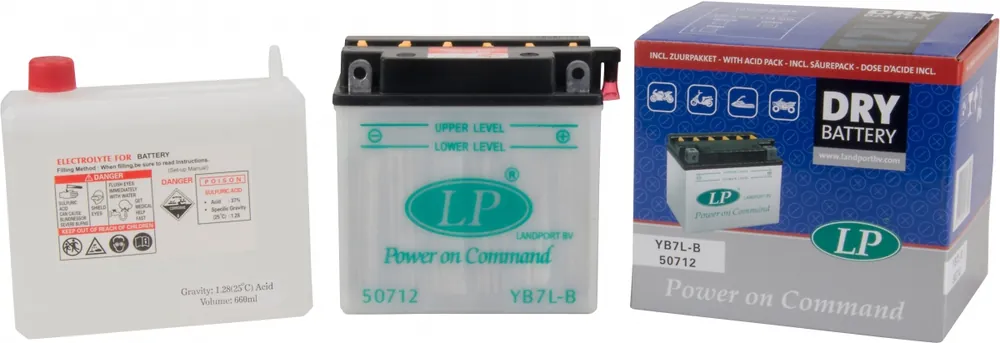 LANDPORT - LB7L-B 50712 DRY - Batteries - COMBIPACK EU2019/1148 Groothandel